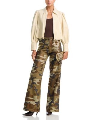 Cinq a Sept Estella Faux Leather Jacket