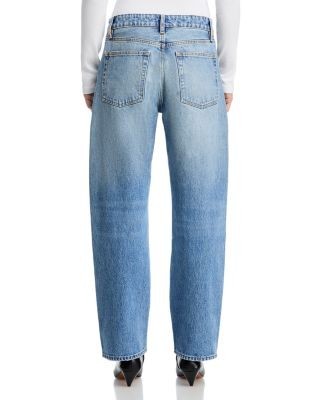 Frame The Essential High Rise Straight Jeans in Rapture