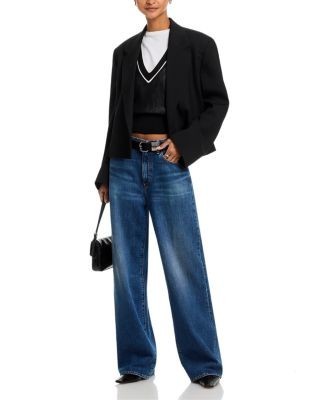 Frame The Off Duty Stroll High Rise Jeans in Garda
