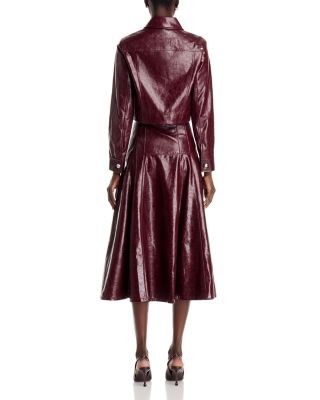 Cinq a Sept Lexie Tumbled Faux Leather Jacket