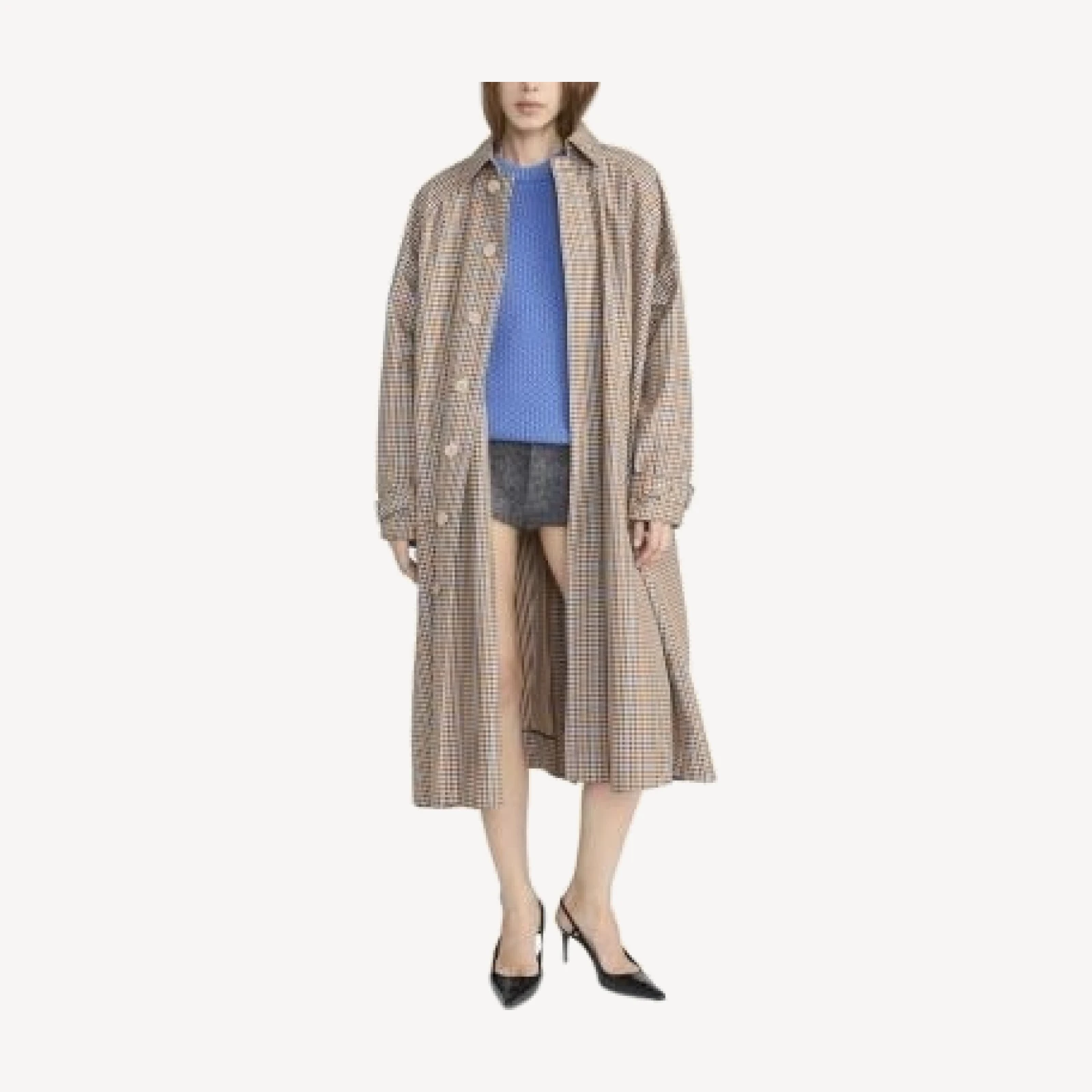 Frame The Plaid Mac Coat