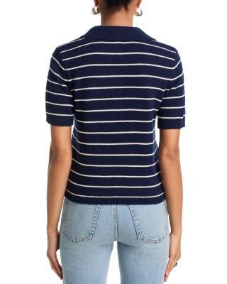 Frame The Striped Easy Polo