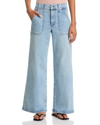 Frame Modern Pocket High Rise Jeans in Tribute