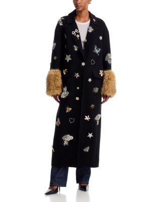 Cinq a Sept Greatest Hits Mariella Embellished Coat
