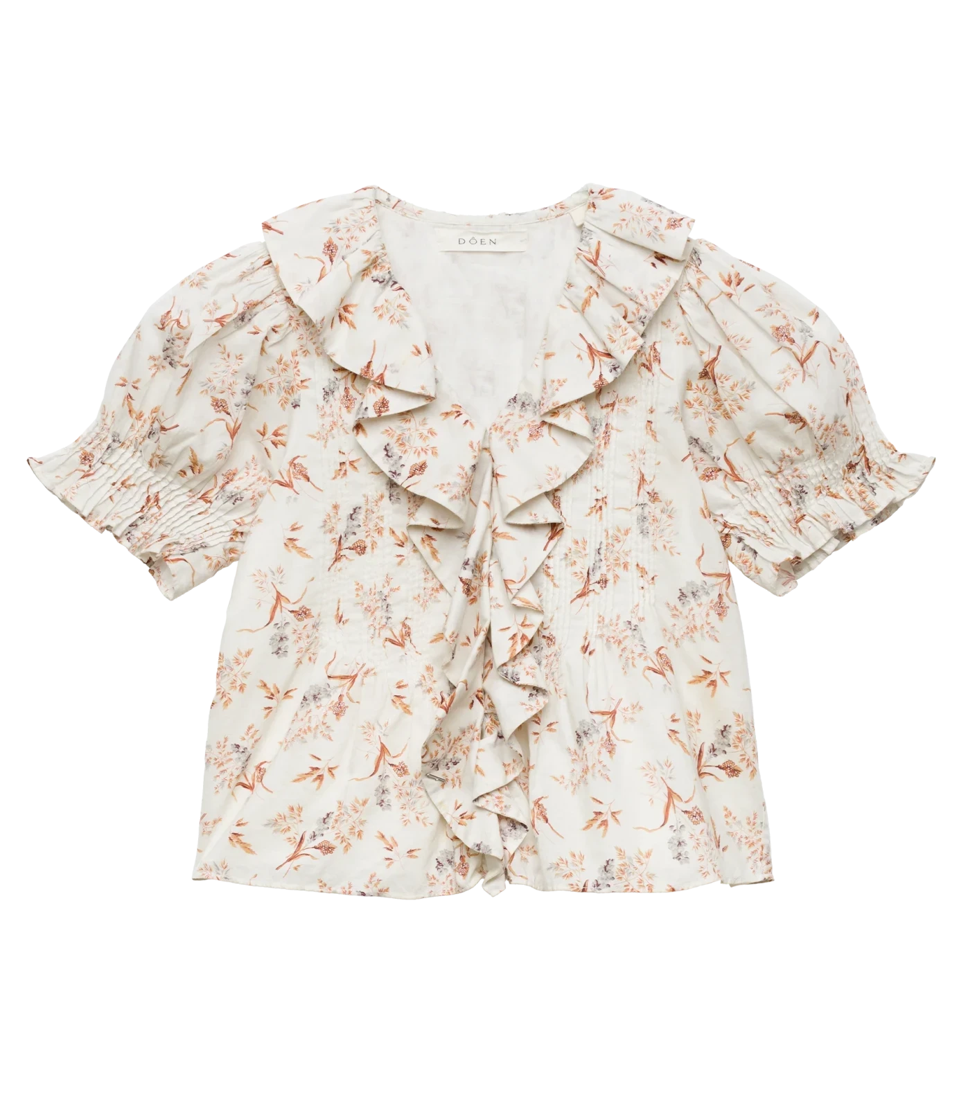 LITTLE HENRI TOP -- CRÈME WINDSWEPT MEADOW