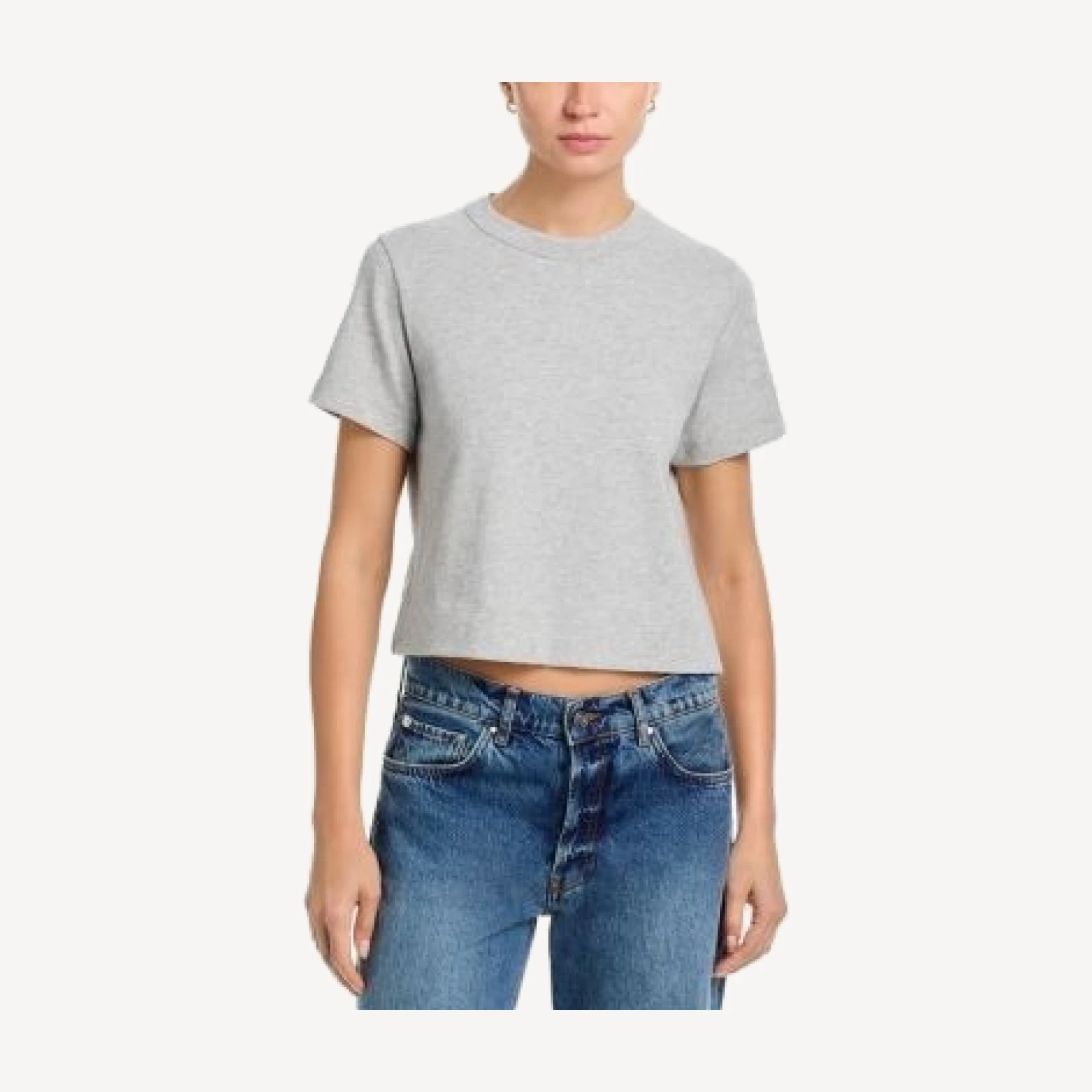 Frame The Heather Boxy Tee