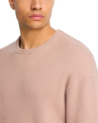 Frame Ribbed Crewneck Sweater