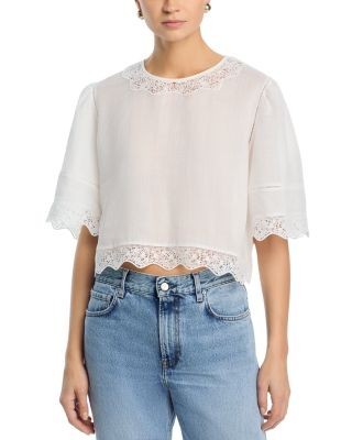 Frame The Embroidered Top
