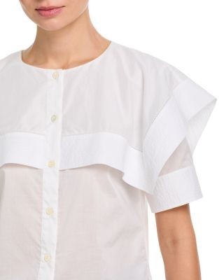 Frame The Sleek Cape Shirt