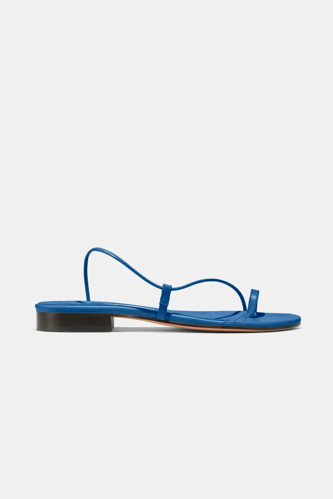 Susan Slide in Marine Blue Nappa — Exclusive