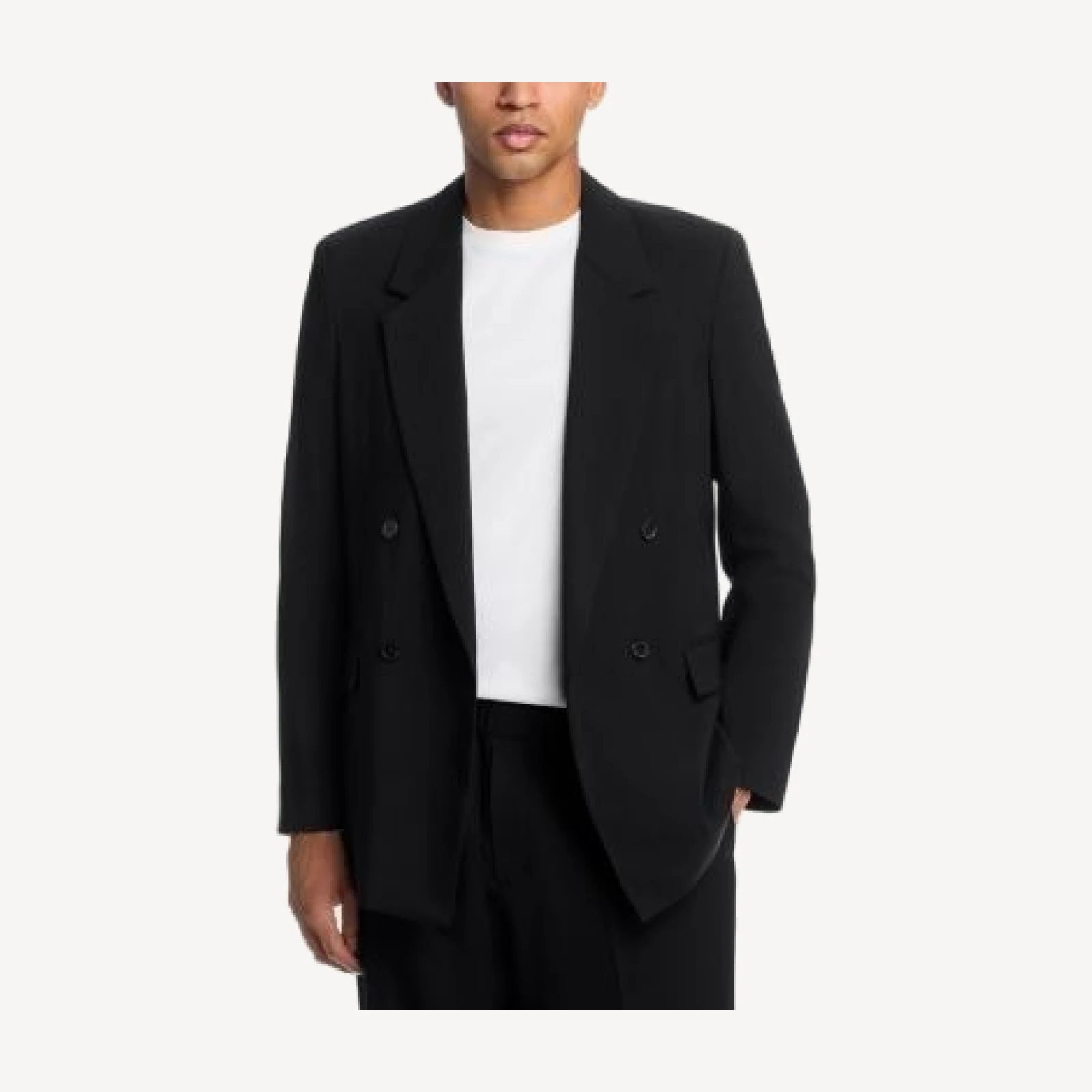 Frame Tropical Wool Regular Fit Blazer