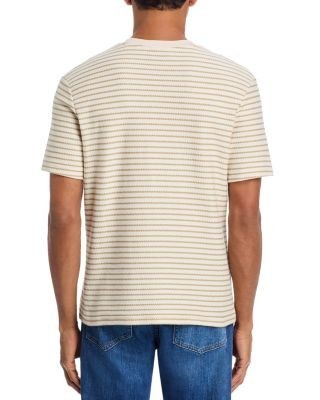 Frame Ribbed Striped Tee