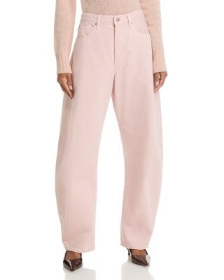Frame The Bubble High Rise Barrel Jeans in Taffy