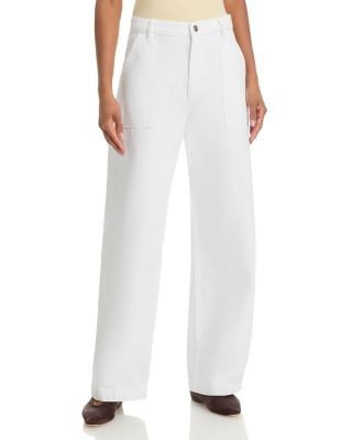 Frame The Bow Cargo Jeans in White
