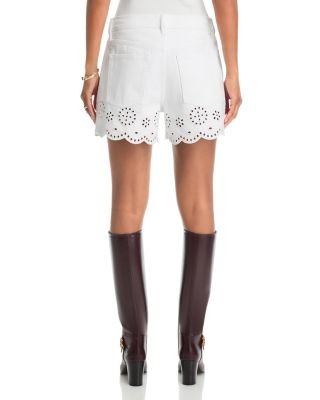 Frame The Eyelet Hang Shorts