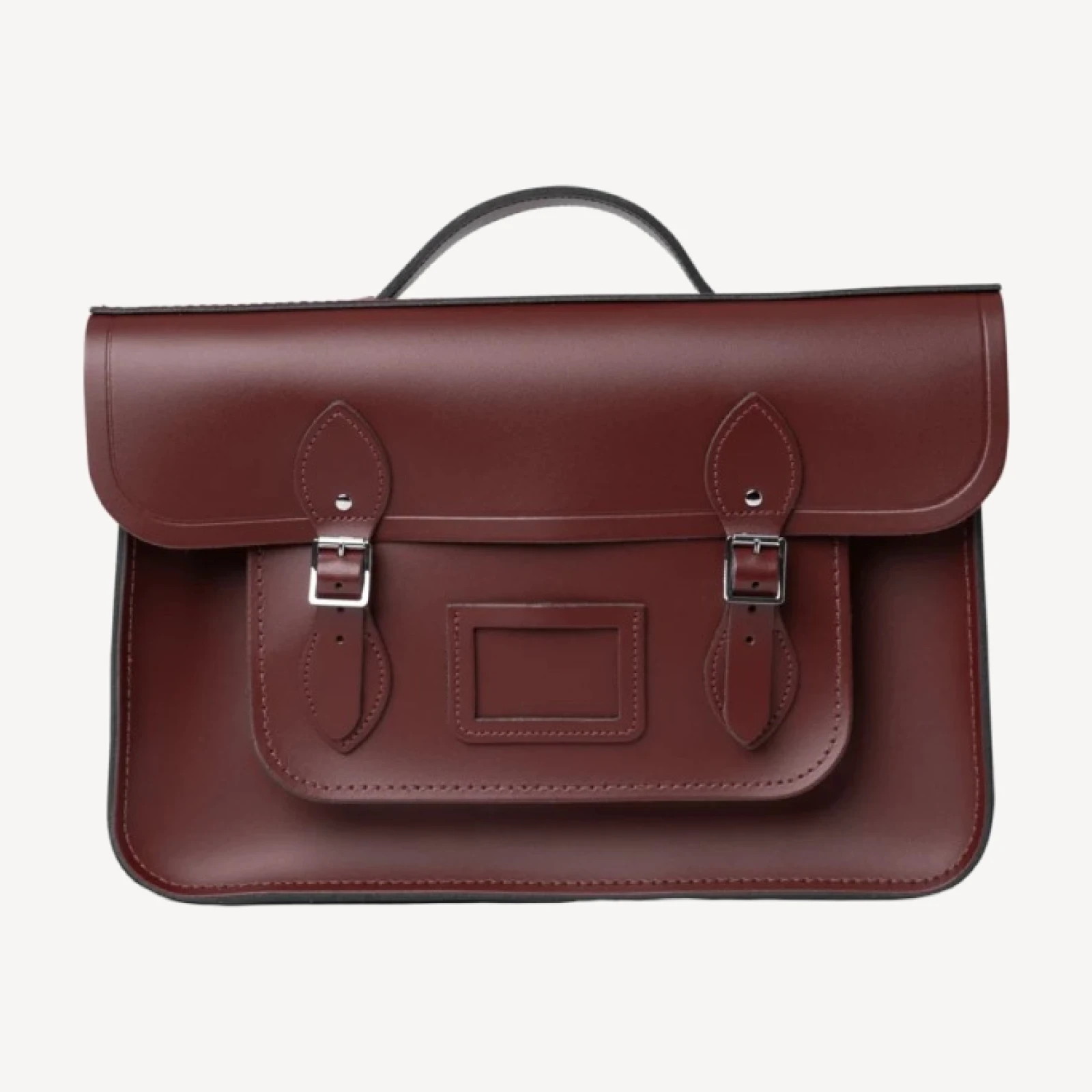 The 15 Inch Batchel - Oxblood