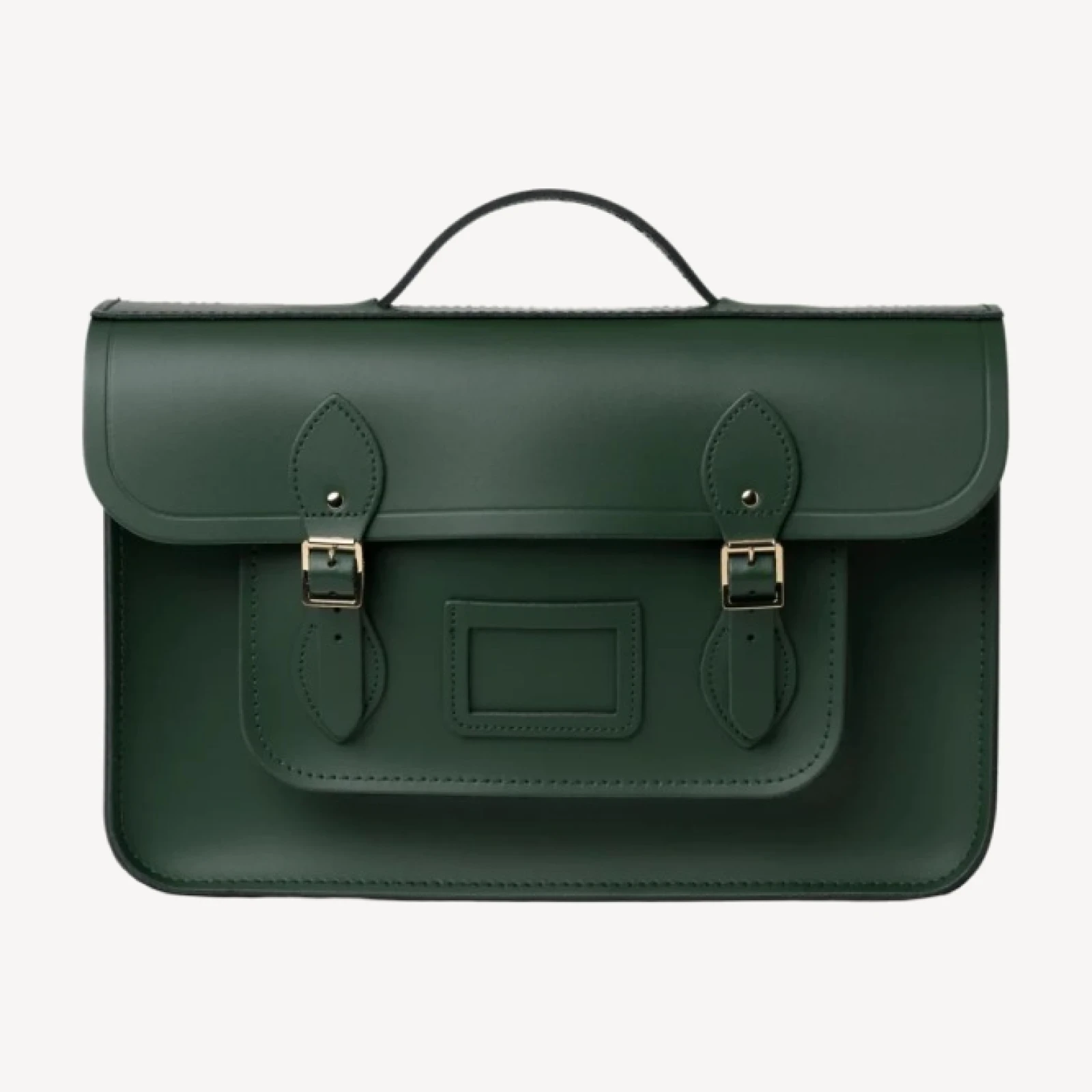 The 15 Inch Batchel - Racing Green