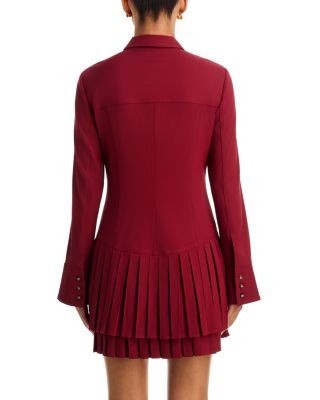 Cinq a Sept Dalissa Pleated Shirt Dress