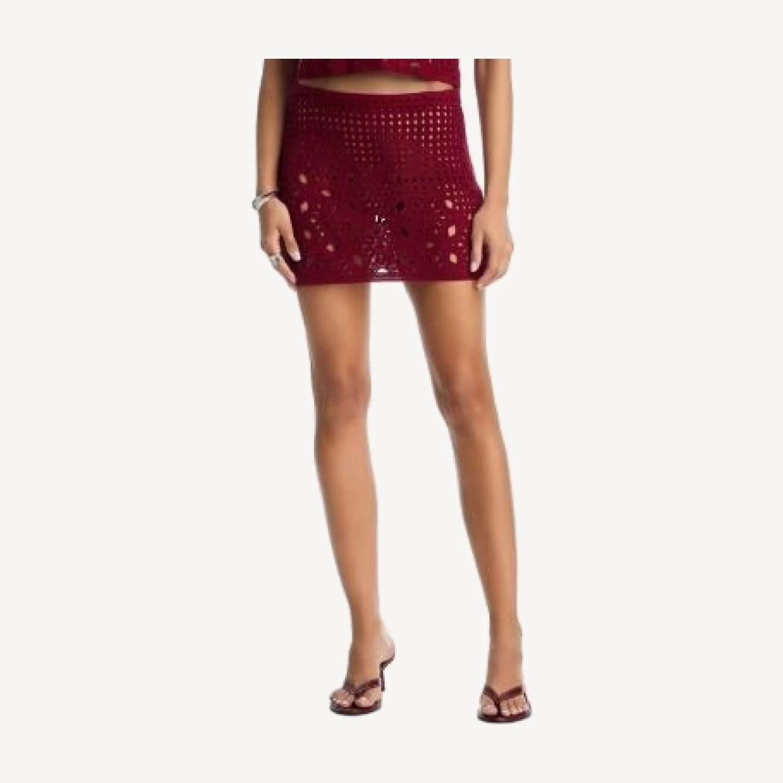 Frame The Postcard Mini Skirt