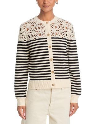 Frame The Coastal Stripe Cardi