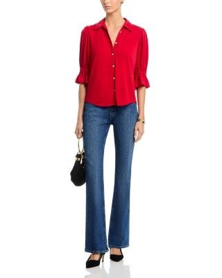 Cinq a Sept Matte Jersey Fiona Top
