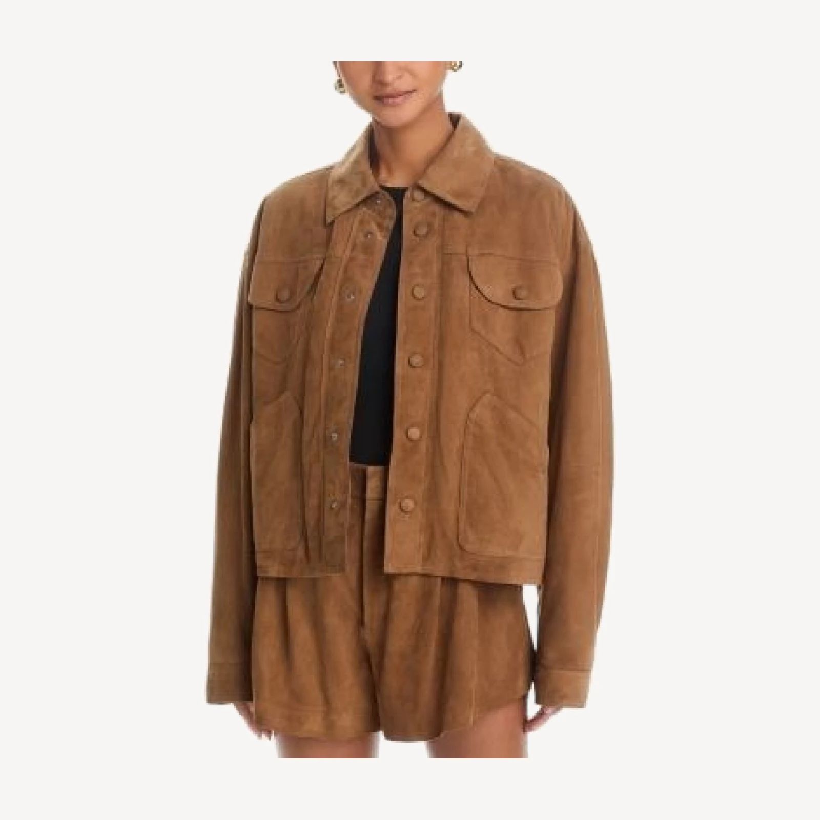 Frame The Suede Utility Jacket