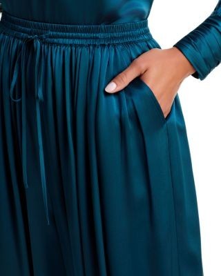 Cinq a Sept Esme Satin Pull On Verne Pants