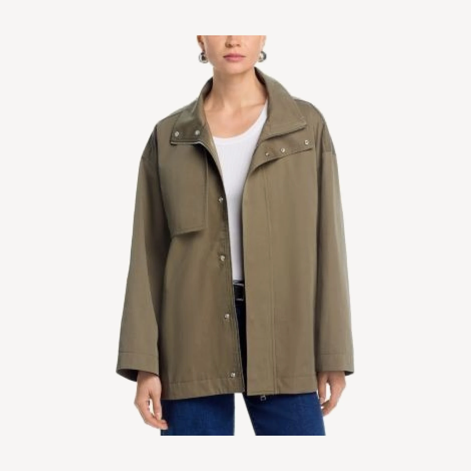 Frame The Short Field Trench Coat