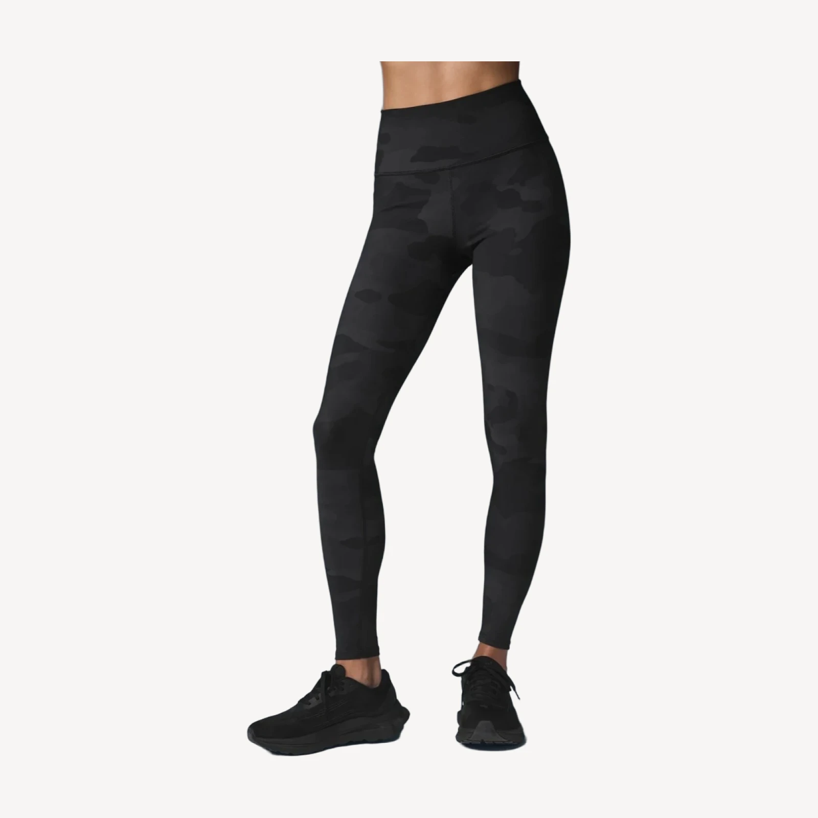 High-Waist Camo Vapor Legging - Black Camouflage