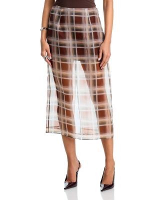 Frame The Silk Organza Skirt