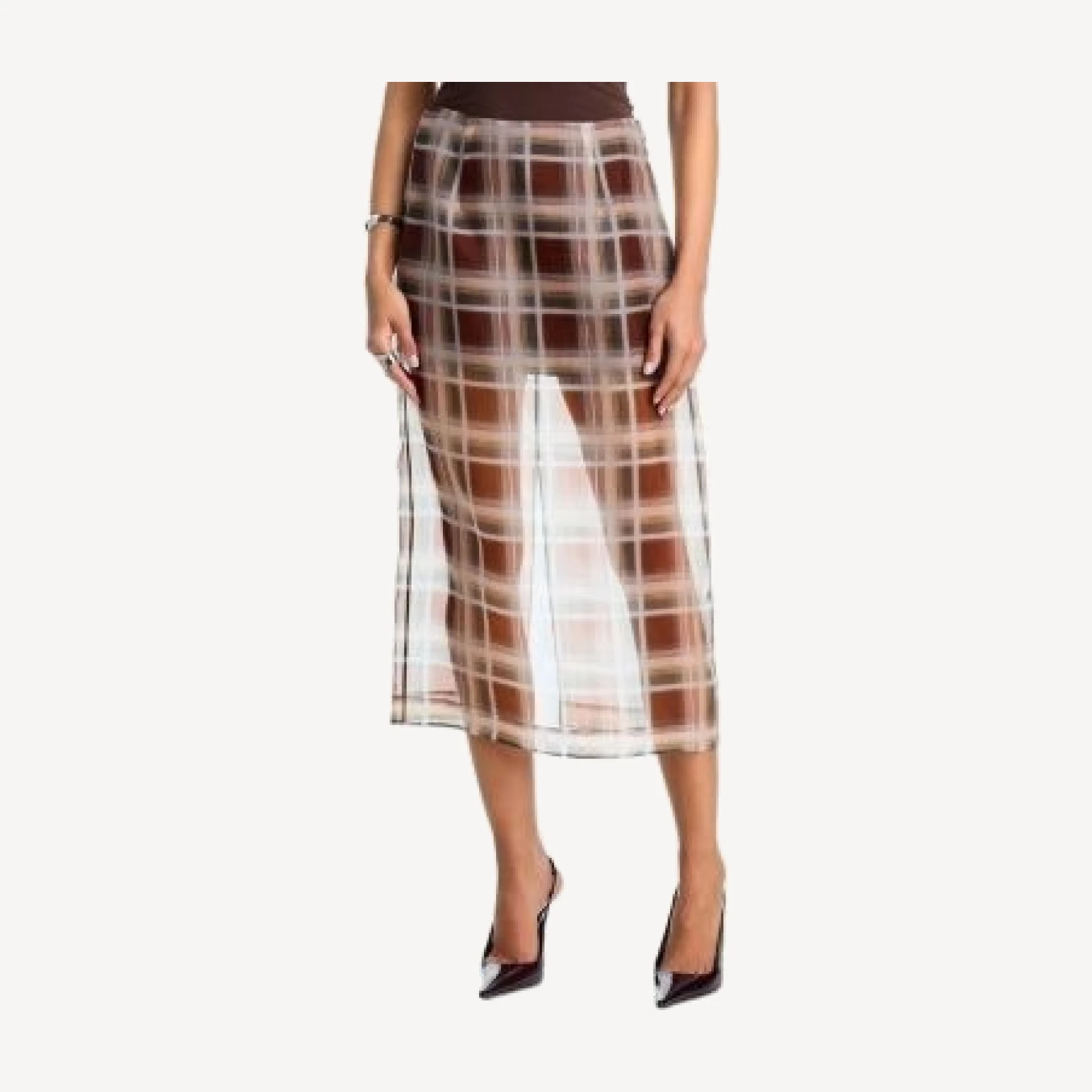 Frame The Silk Organza Skirt