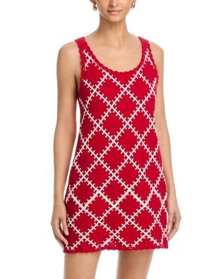 Frame The Crochet Diamond Dress