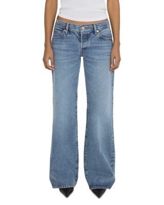 Frame The Pixie Low Rise Bootcut Jeans in Rapture