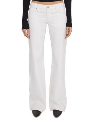 Frame The Gray Low Rise Bootcut Jeans in Au Natural