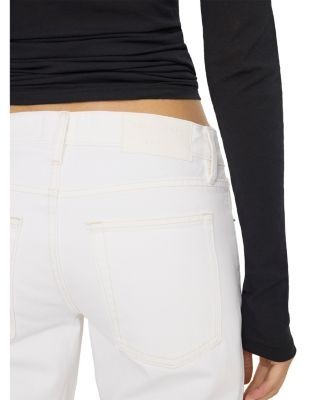 Frame The Gray Low Rise Bootcut Jeans in Au Natural
