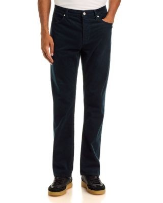 Frame Modern Straight Corduroy 32.5 Pants in Dark Navy