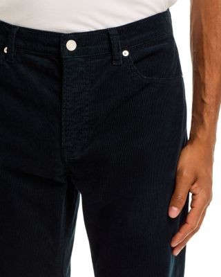 Frame Modern Straight Corduroy 32.5 Pants in Dark Navy