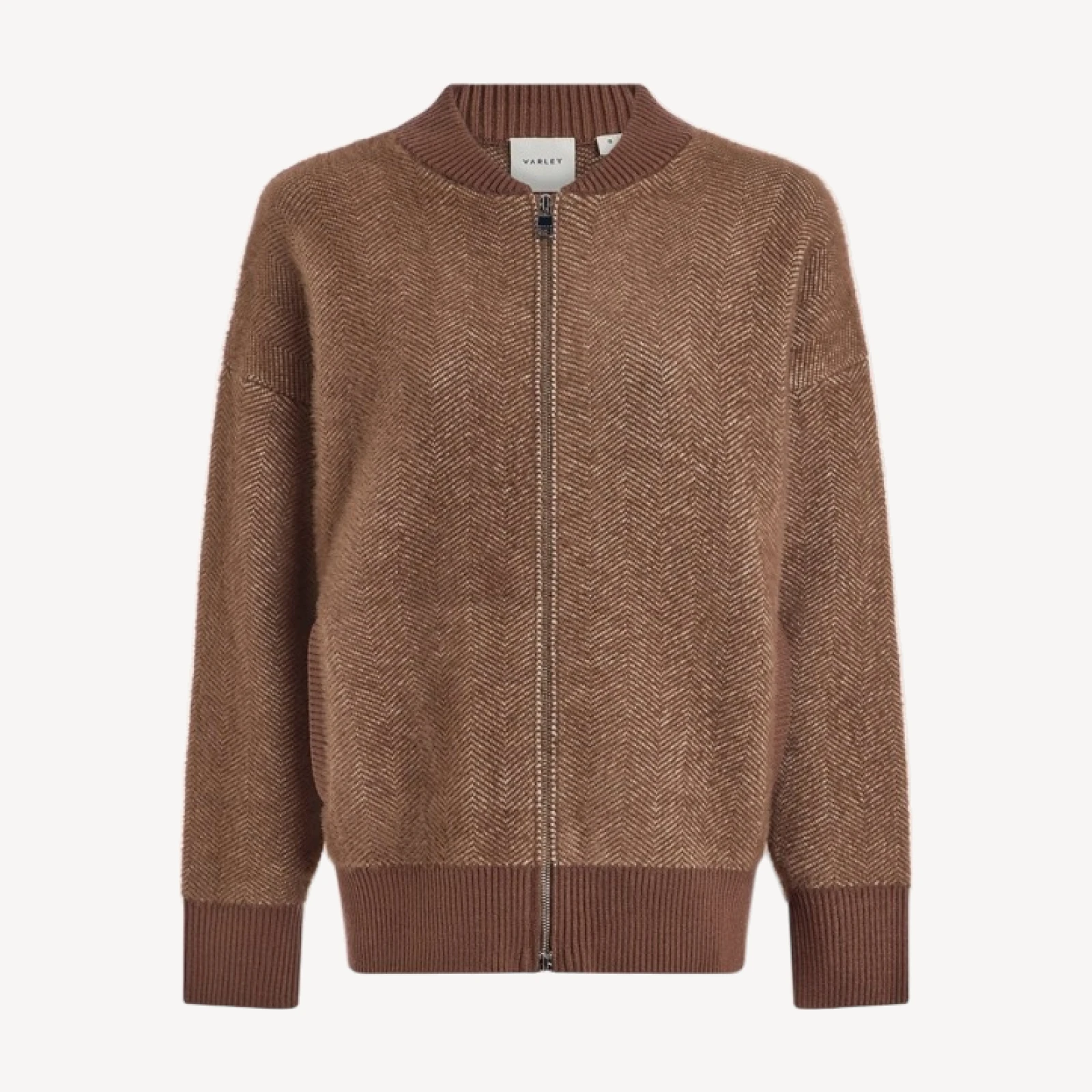 Zenia Zip Through Knit Jacket