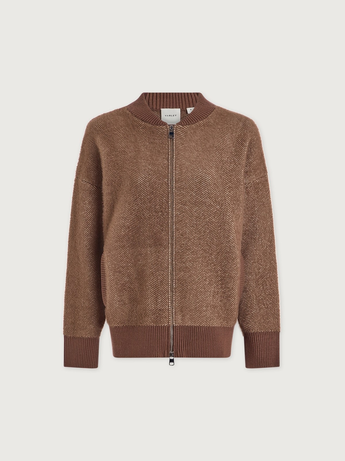 Zenia Zip Through Knit Jacket