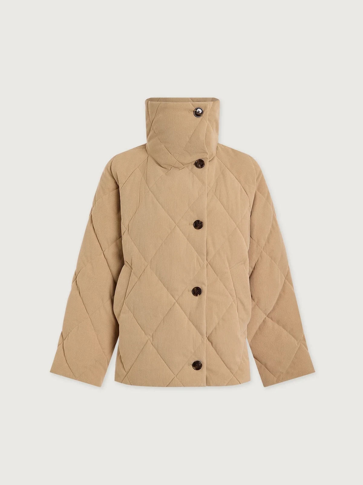 Evren Short Quilted Coat