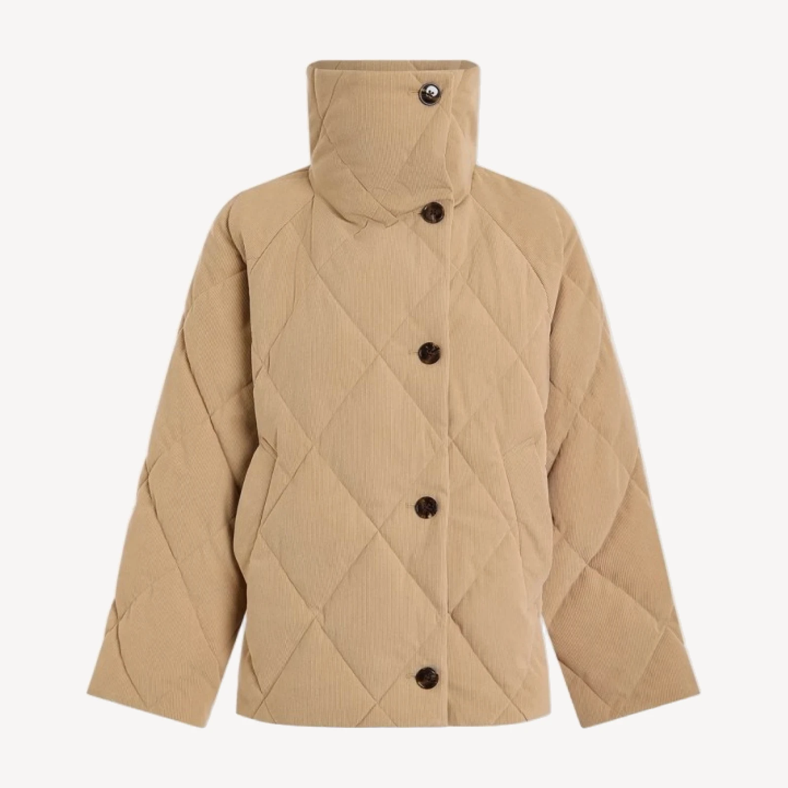 Evren Short Quilted Coat