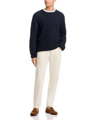 Frame Textured Wool Crewneck Sweater