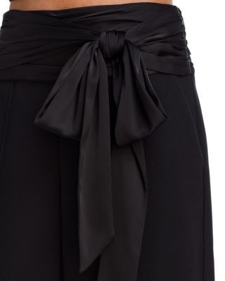 Cinq a Sept Romilly Tie Waist Wide Leg Pants