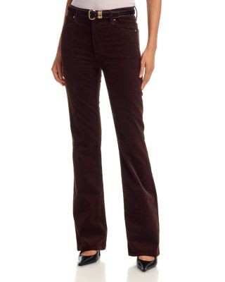 Frame The Reboot High Rise Corduroy Jeans in Espresso