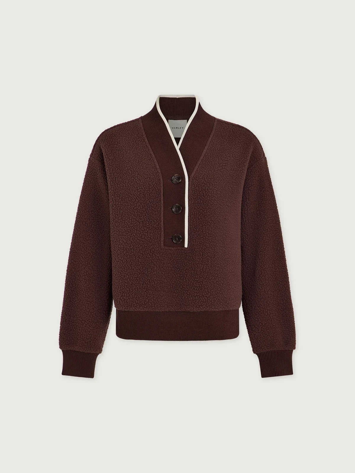 Brenna Button Neck Fleece
