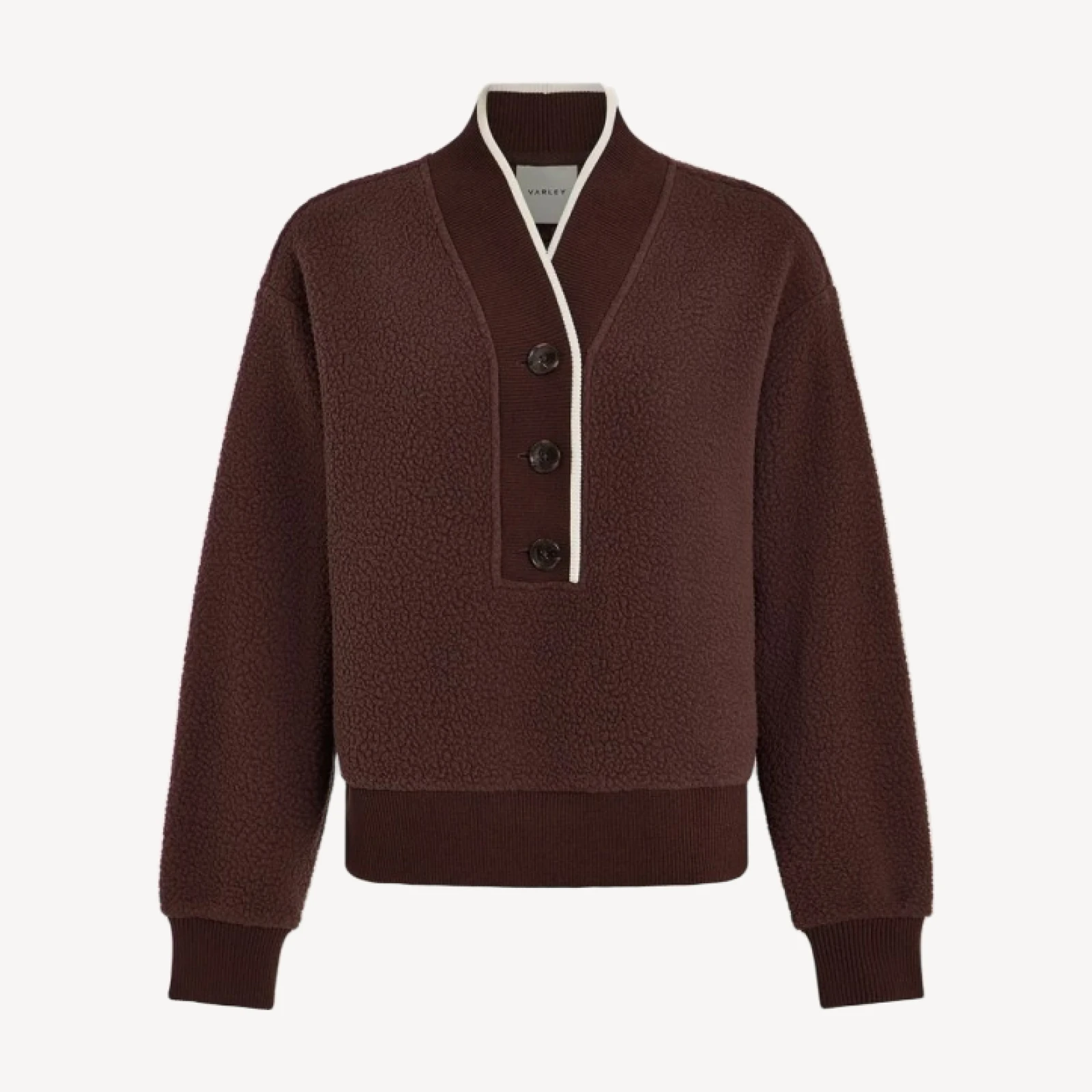 Brenna Button Neck Fleece