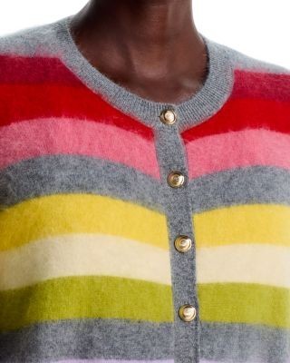 Cinq a Sept Cyndi Striped Cardigan Sweater