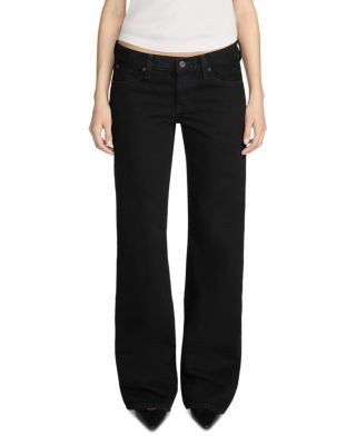 Frame Bootcut Jeans in Black