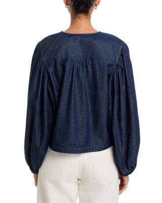 Frame The Off Duty Long Sleeve Top