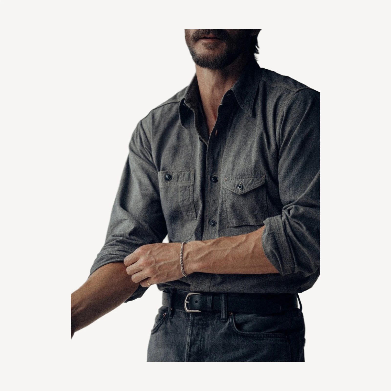 Big Yank X Buck Mason 2-Pocket Asymmetrical Work Shirt